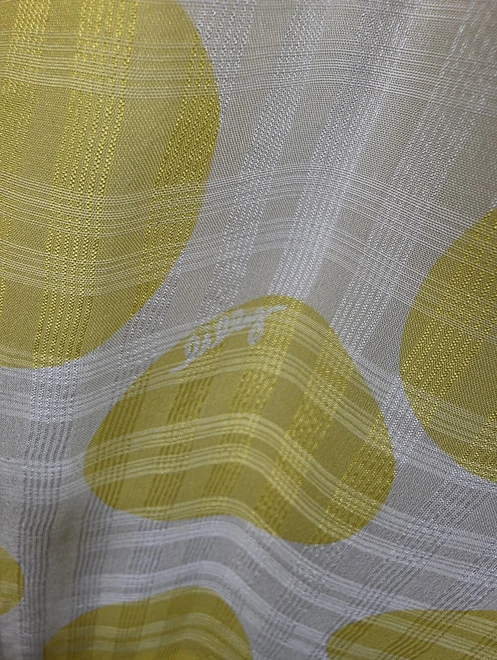 Lilly Pulitzer Silk Cotton Yellow Polka Dot Ruffle Halter Dress Size 4 - Picture 6 of 14